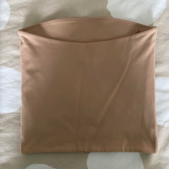 Aritzia Babaton Contour Second-Skin Tube Top in Soft Tan Size M - Picture 3 of 5